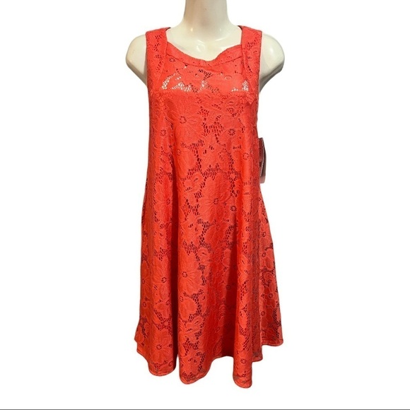 Donna Morgan dress size 6 coral - Picture 2 of 11